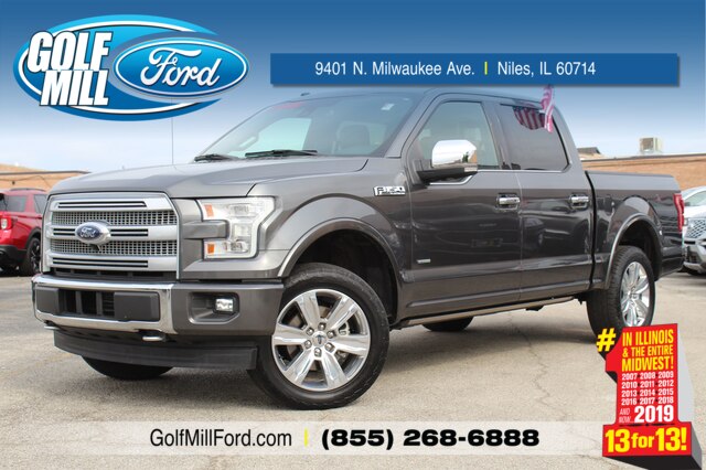 Pre-Owned 2017 Ford F-150 Platinum Truck Magnetic Metallic for Sale in ...