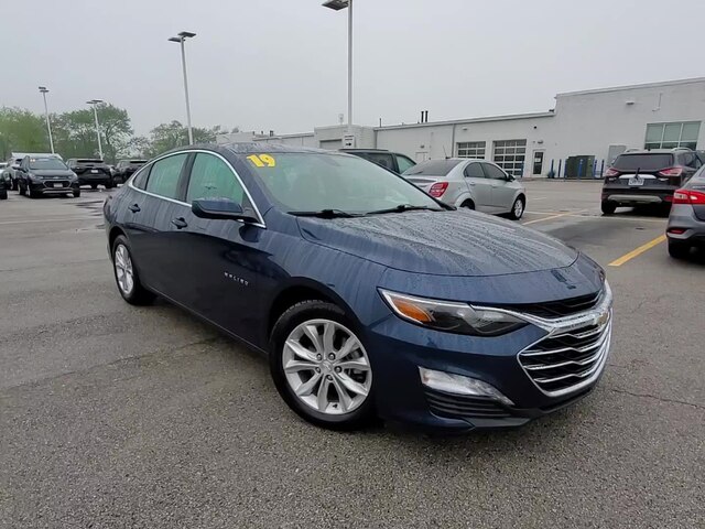 Pre-Owned 2019 Chevrolet Malibu LT Sedan Northsky Blue Metallic for ...