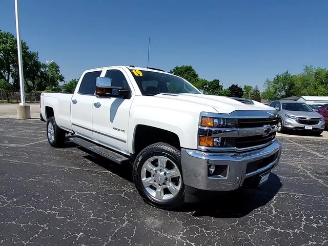 Pre-Owned 2019 Chevrolet Silverado 2500HD LTZ Truck Summit White for ...