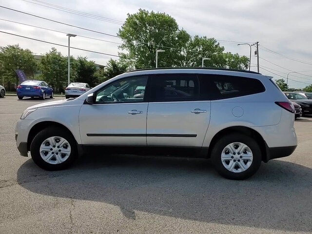 Pre-Owned 2014 Chevrolet Traverse LS SUV Silver Ice Metallic for Sale ...