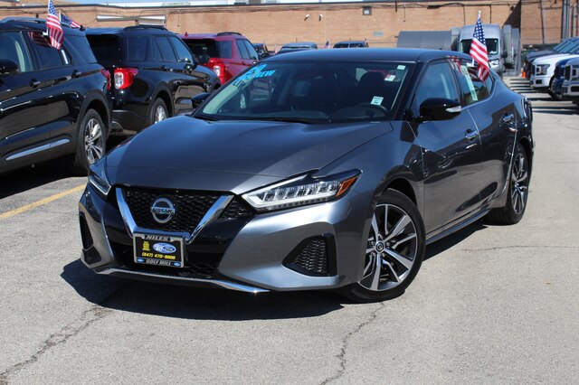 Pre-owned 2020 Nissan Maxima 3.5 Sv Sedan Gun Metallic For Sale In 