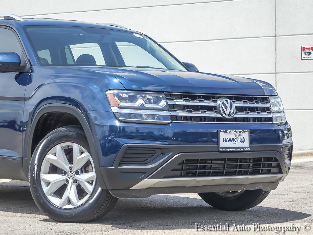 Certified Pre-Owned 2018 Volkswagen Atlas 2.0T S 4 Door Wagon Blue for ...