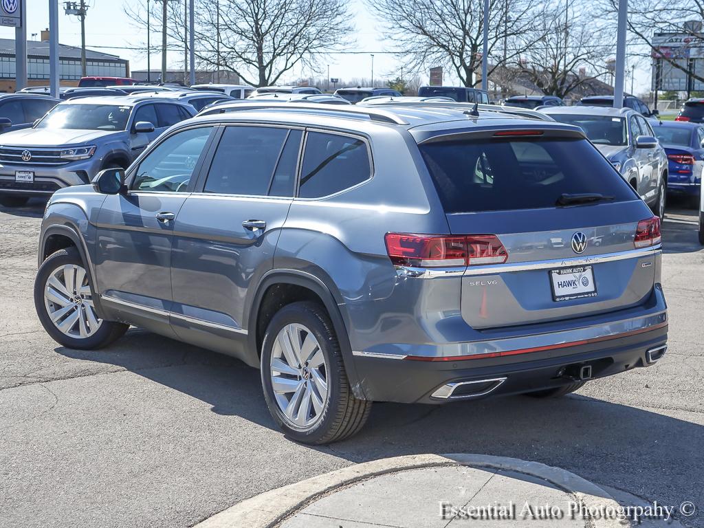 new 2021 volkswagen atlas sel 4motion 4 door wagon gray