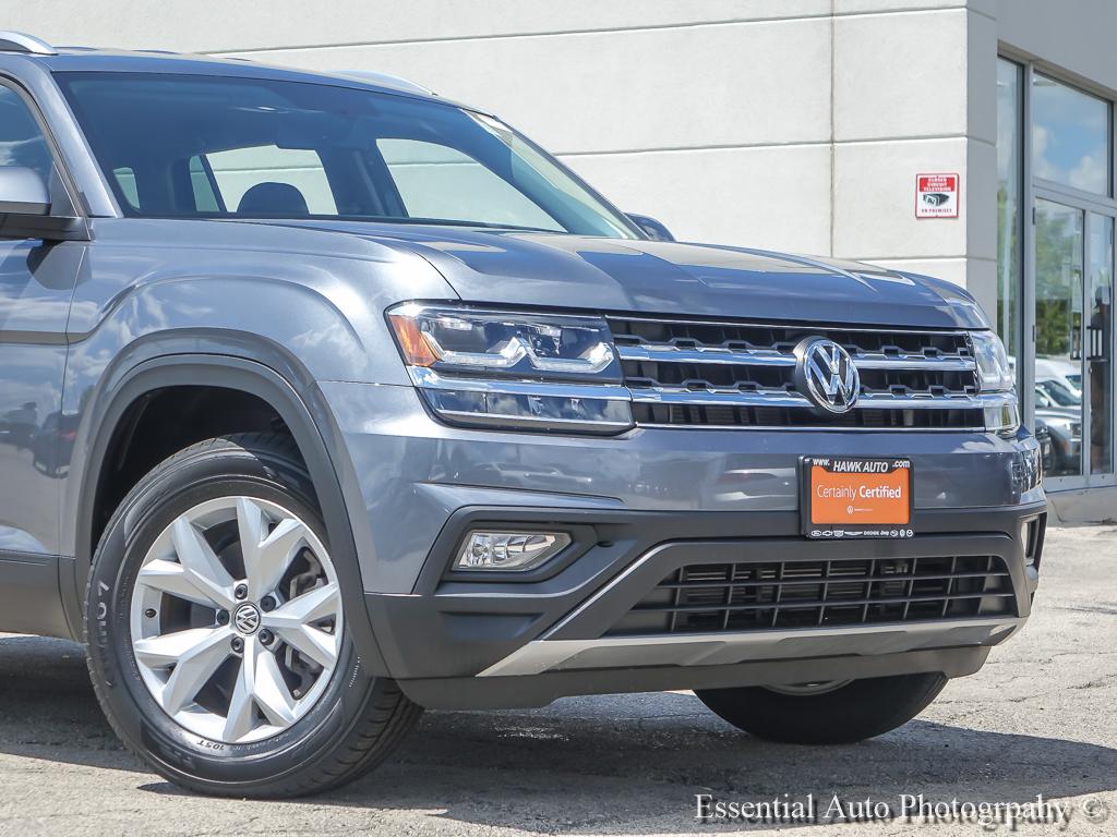 Certified Pre-Owned 2018 Volkswagen Atlas 2.0T SE 4 Door Wagon Gray for ...