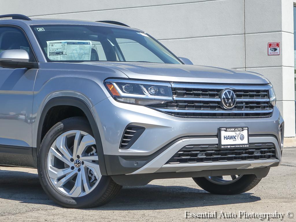 New 2021 Volkswagen Atlas SE TECH 4Motion 4 Door Wagon Silver for Sale ...