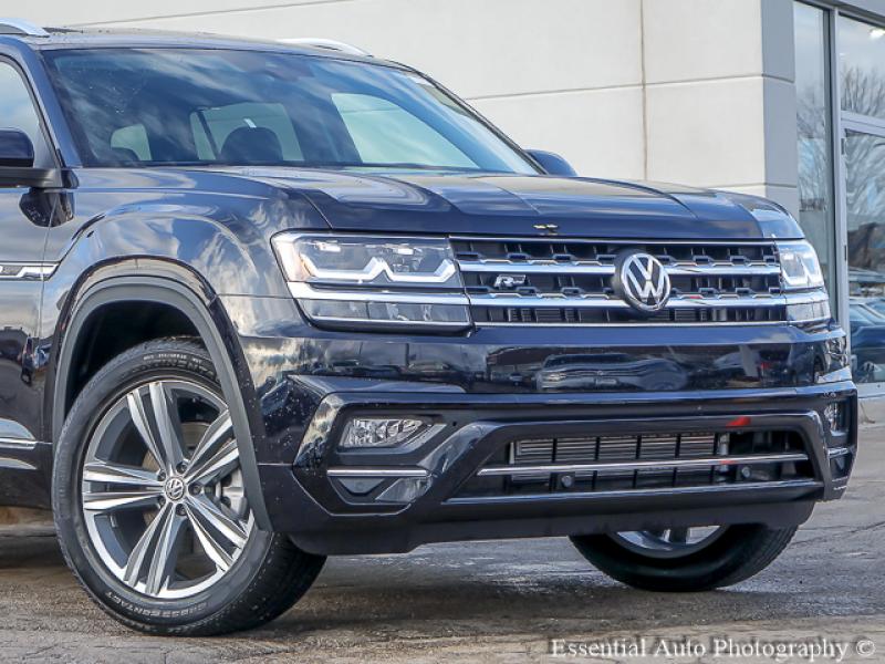 New 2019 Volkswagen Atlas SEL R-Line 4Motion 4 Door Wagon in Joliet # ...