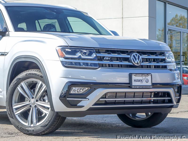 New 2019 Volkswagen Atlas SE w/Technology R-Line 4Motion 4 Door Wagon ...