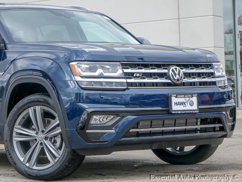 New 2019 Volkswagen Atlas SE w/Technology R-Line 4Motion 4 Door Wagon ...