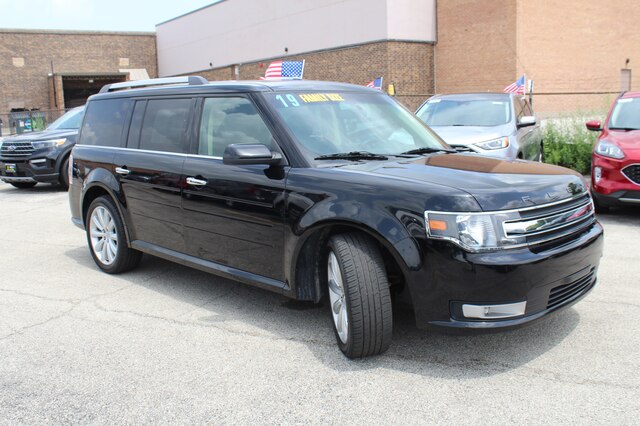 Pre-Owned 2016 Ford Flex SEL SUV Black for Sale in Joliet | #X10539